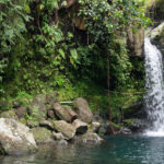 Air terjun Curug Kanesia di kawasan Baturraden, Purwokerto