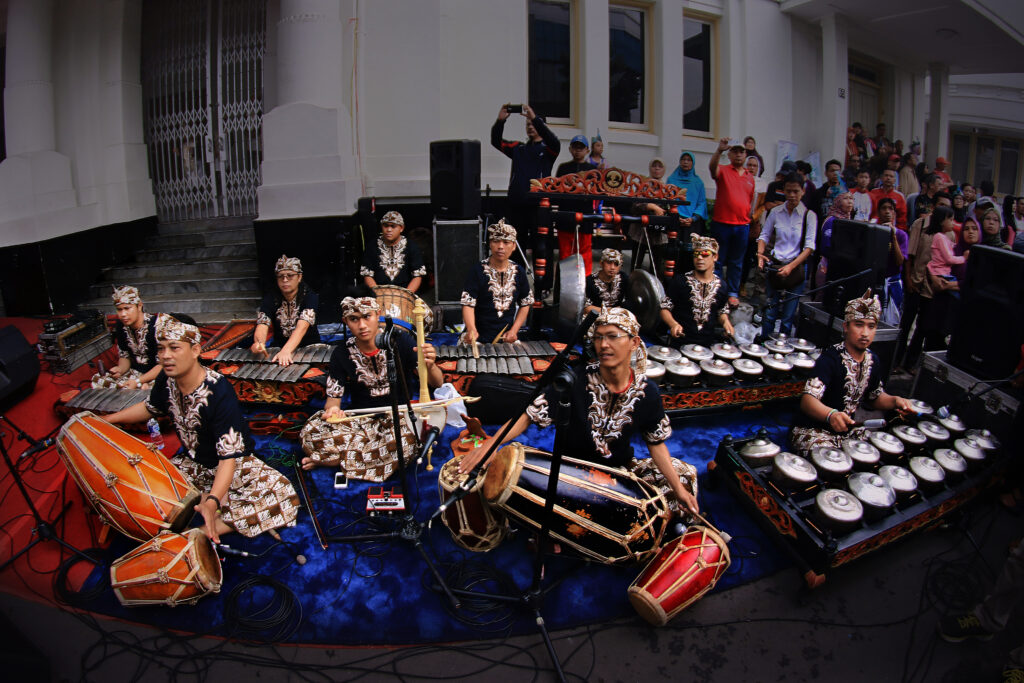 Ilustrasi konser gamelan, salah satu festival budaya di Banyumas