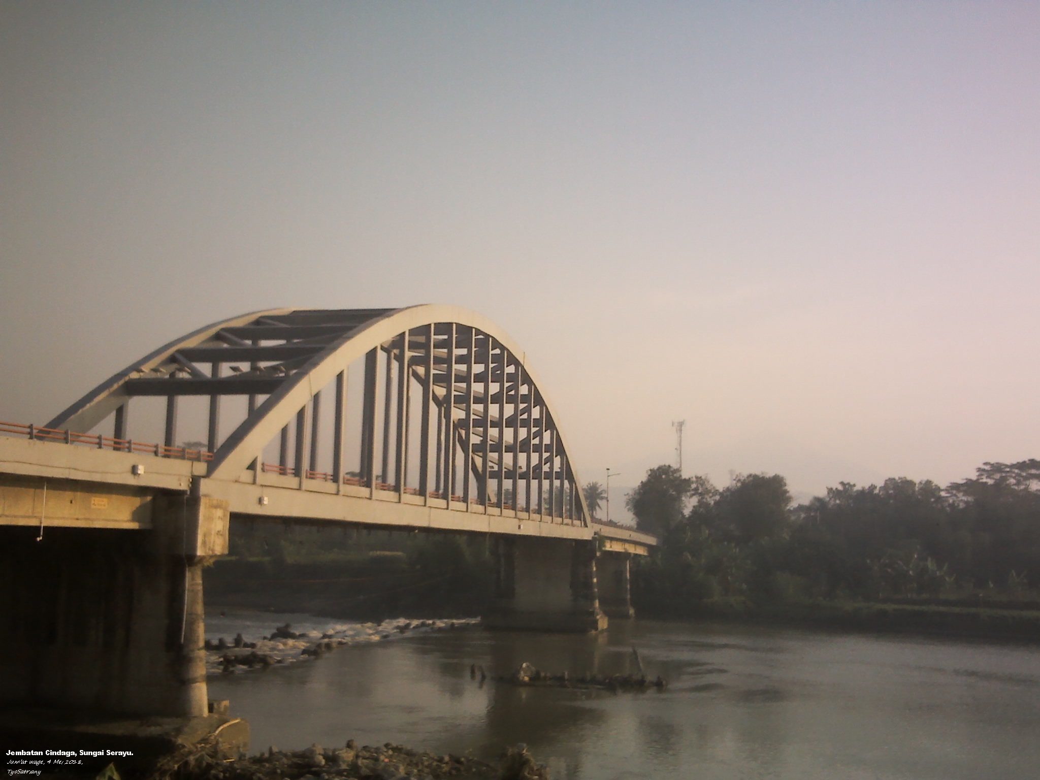 Brug Cindaga Kali Serayu Banyumas spot foto ikonik
